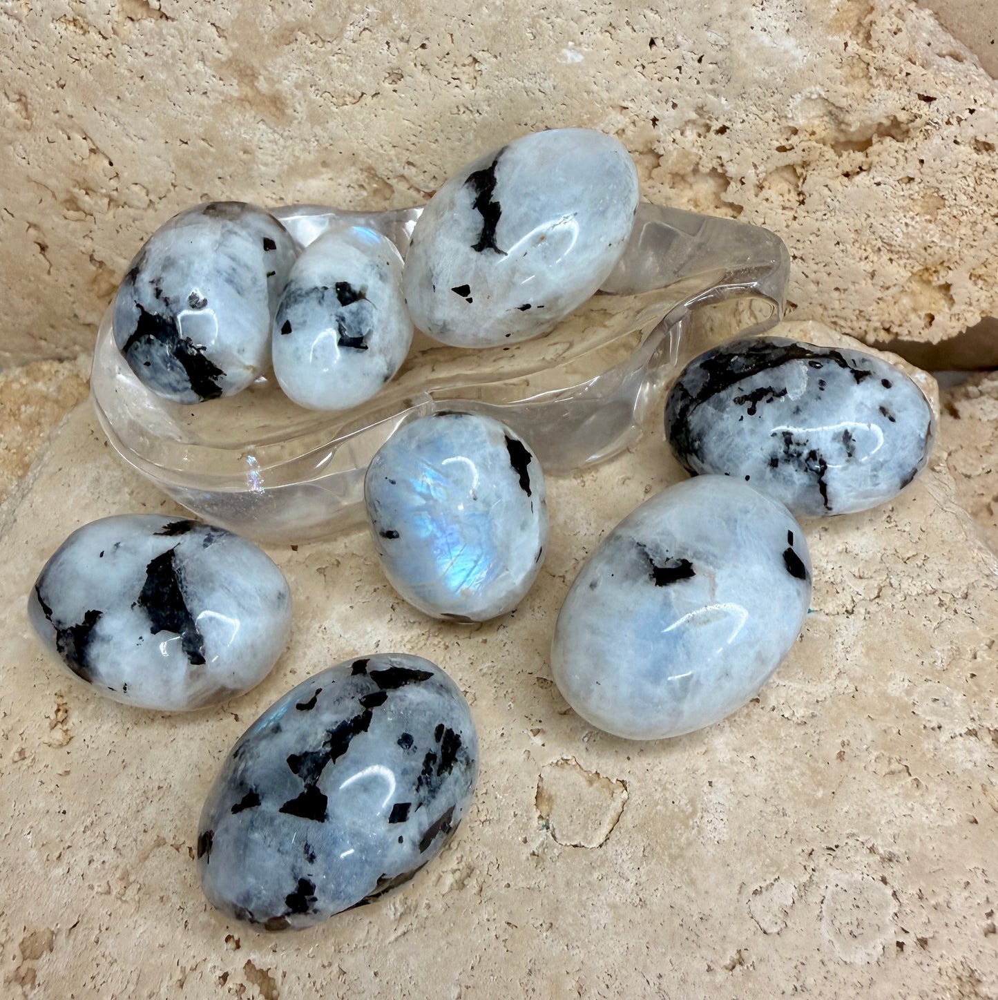 Rainbow Moonstone Tumble