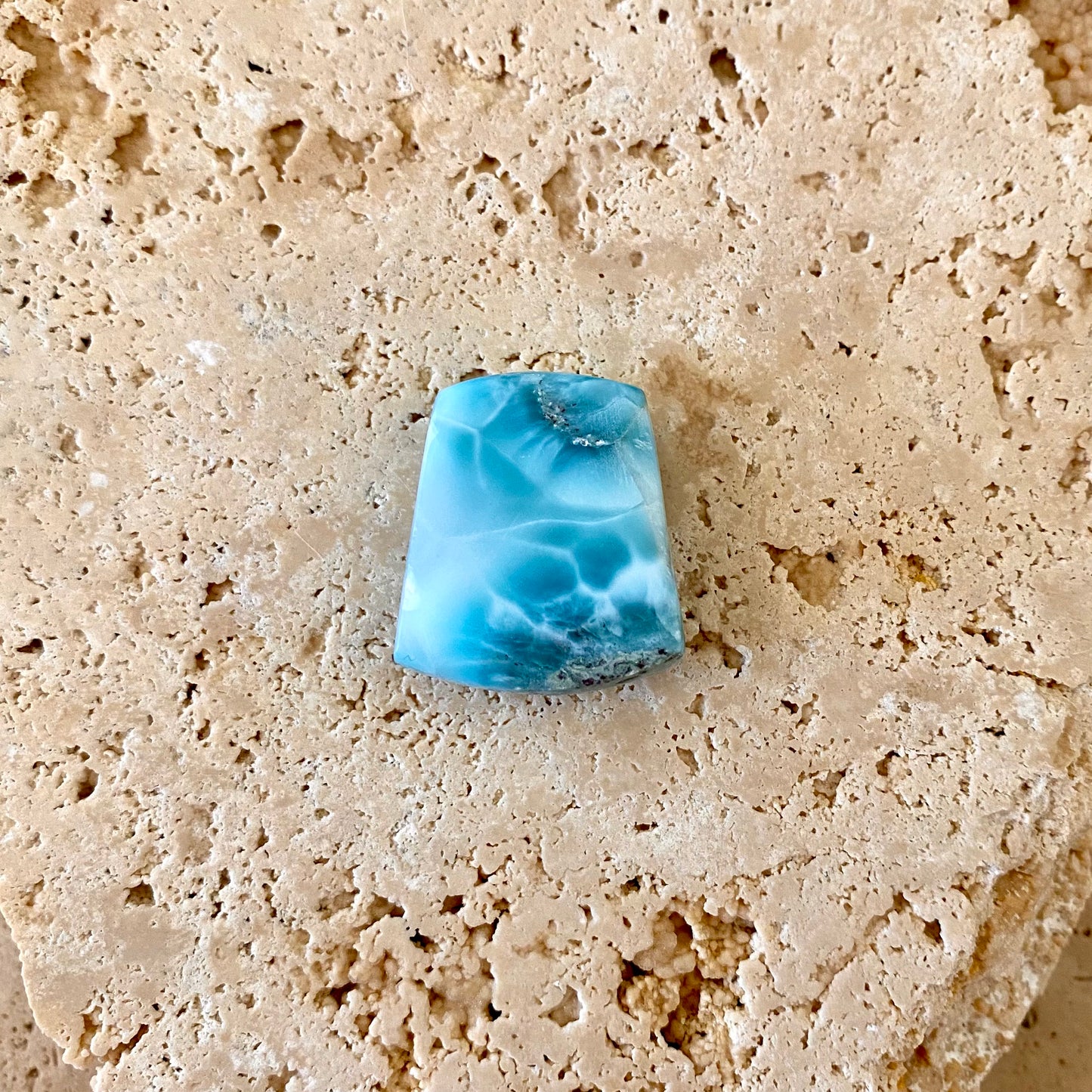 Larimar Cabochon #3