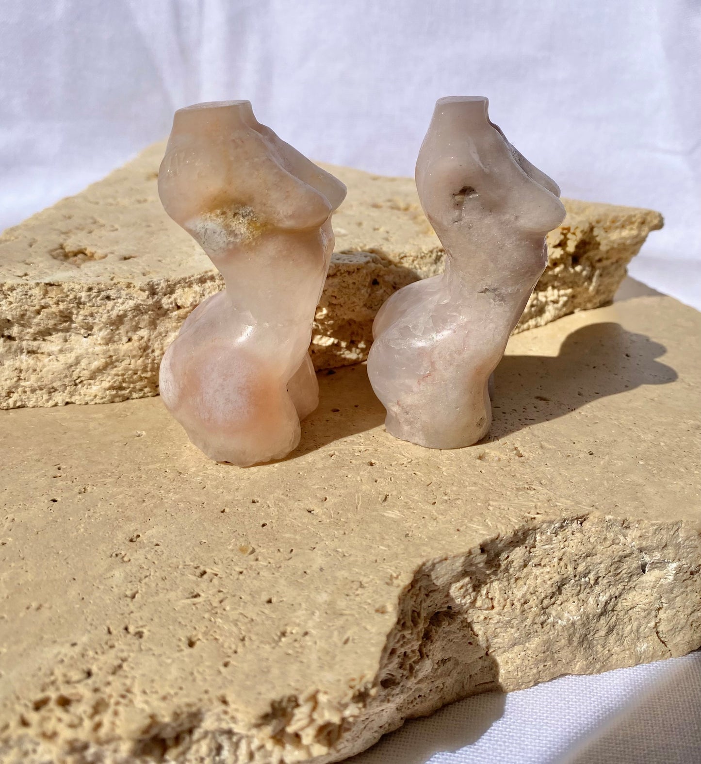 Pink amethyst goddess