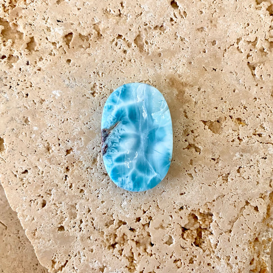 Larimar Cabochon #7