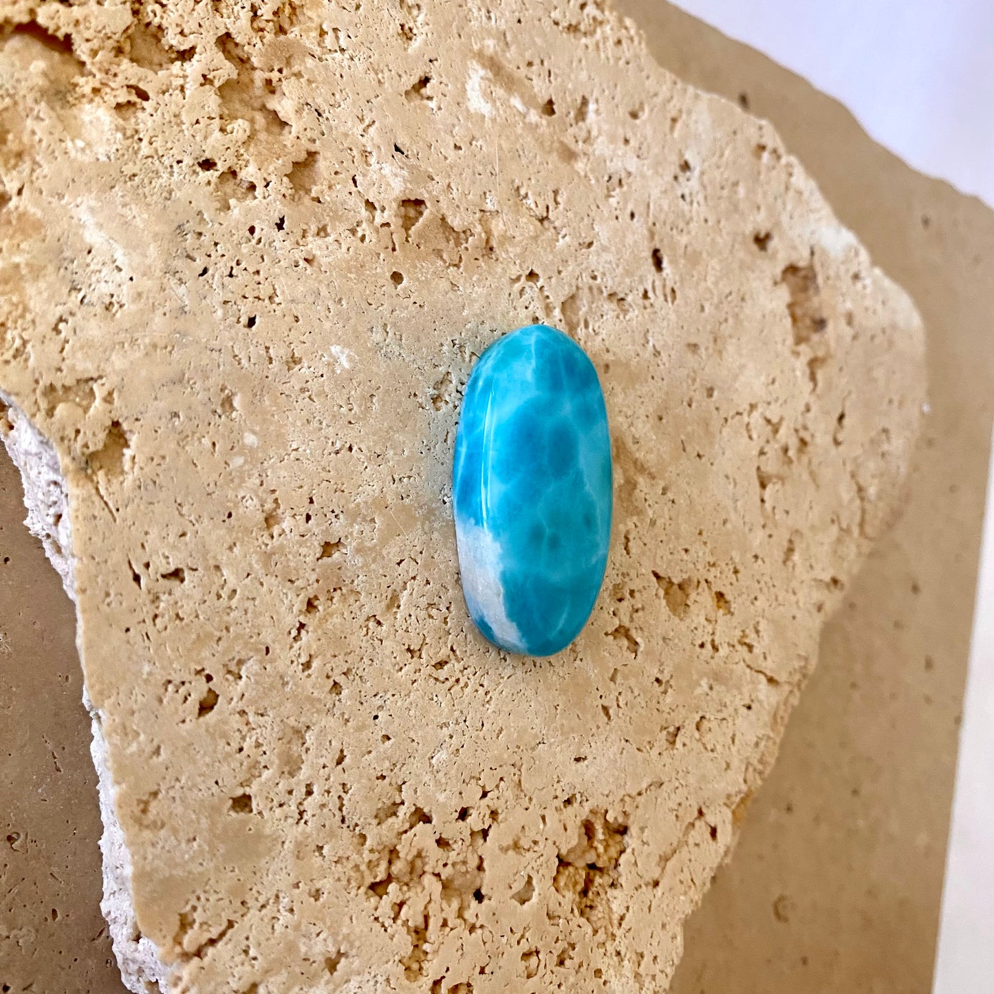 Larimar Cabochon #4