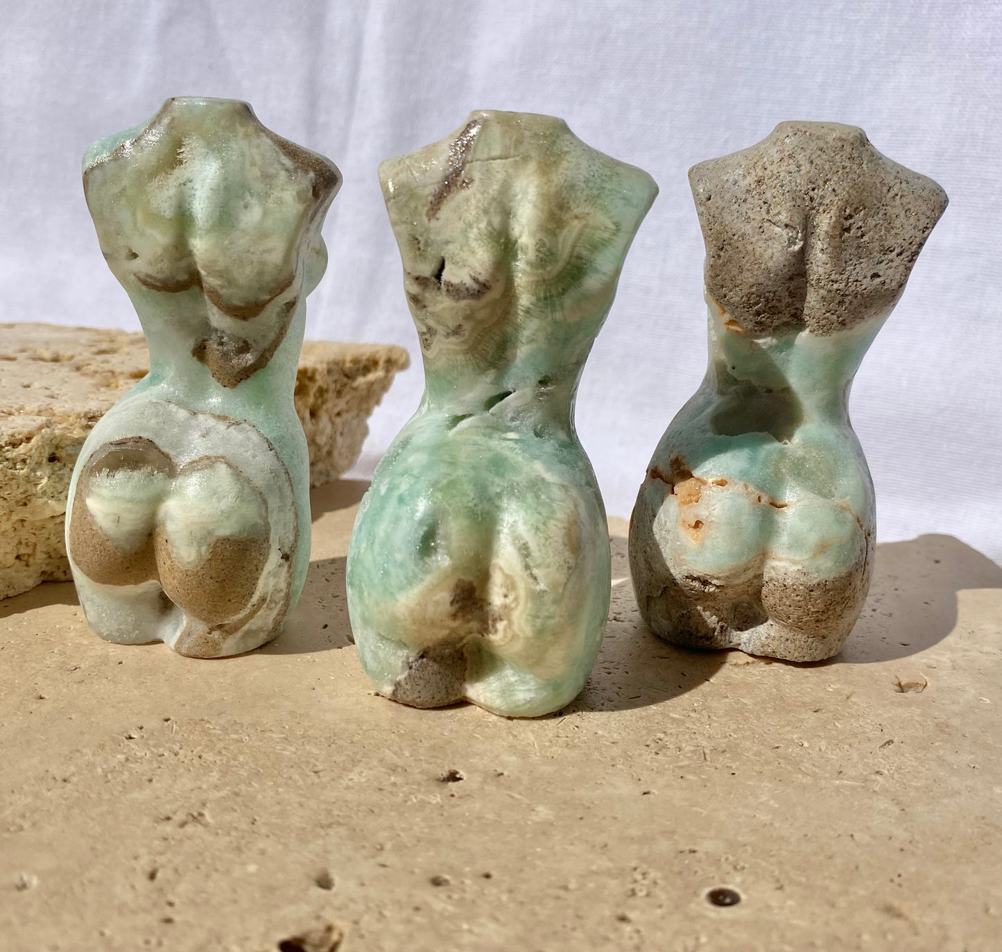 Hemimorphite goddess