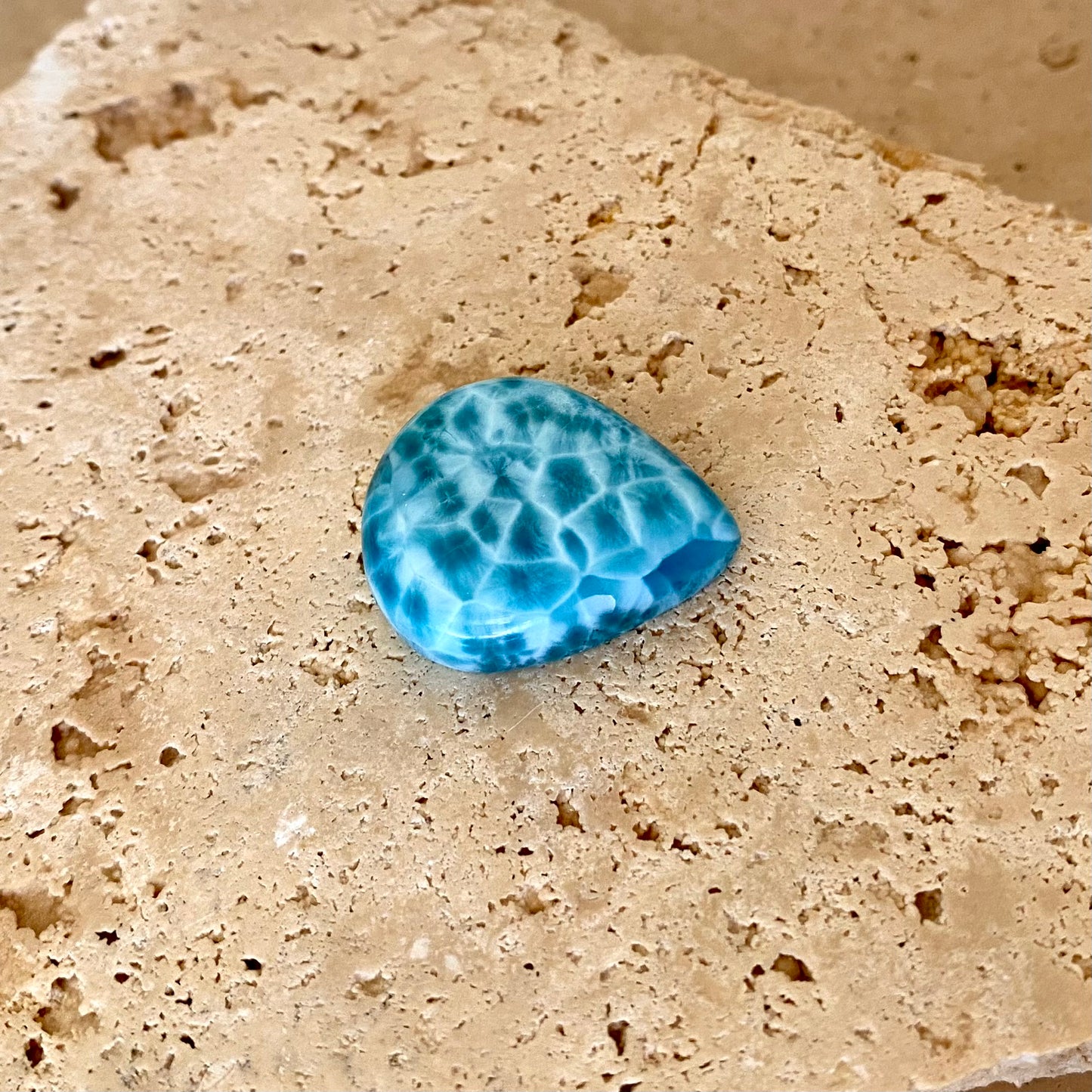 Larimar Cabochon #10