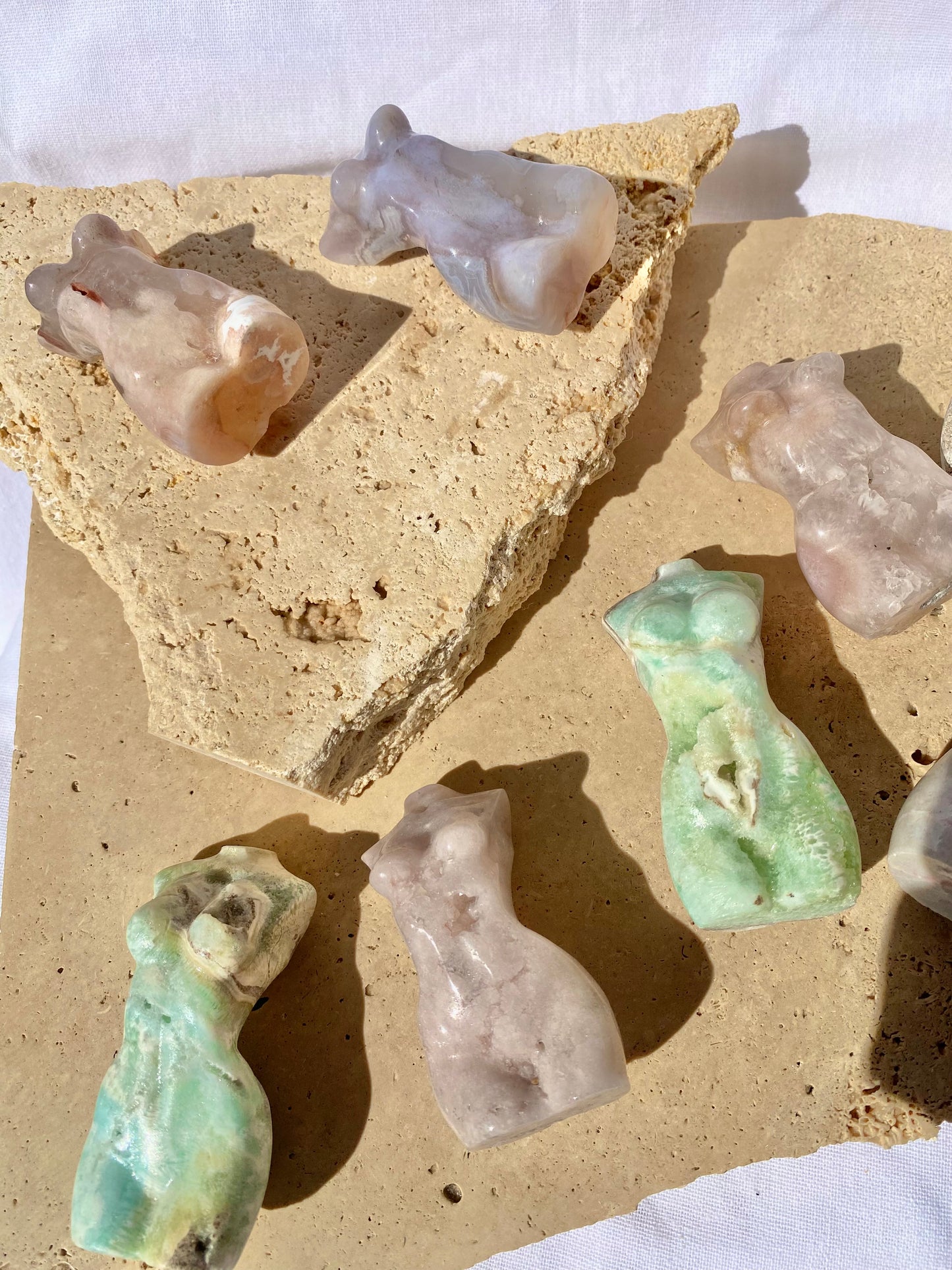 Pink amethyst goddess