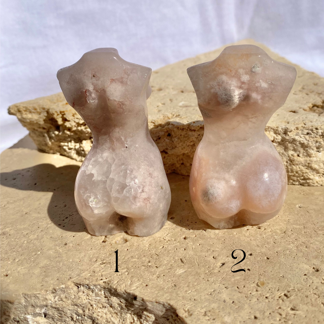 Pink amethyst goddess