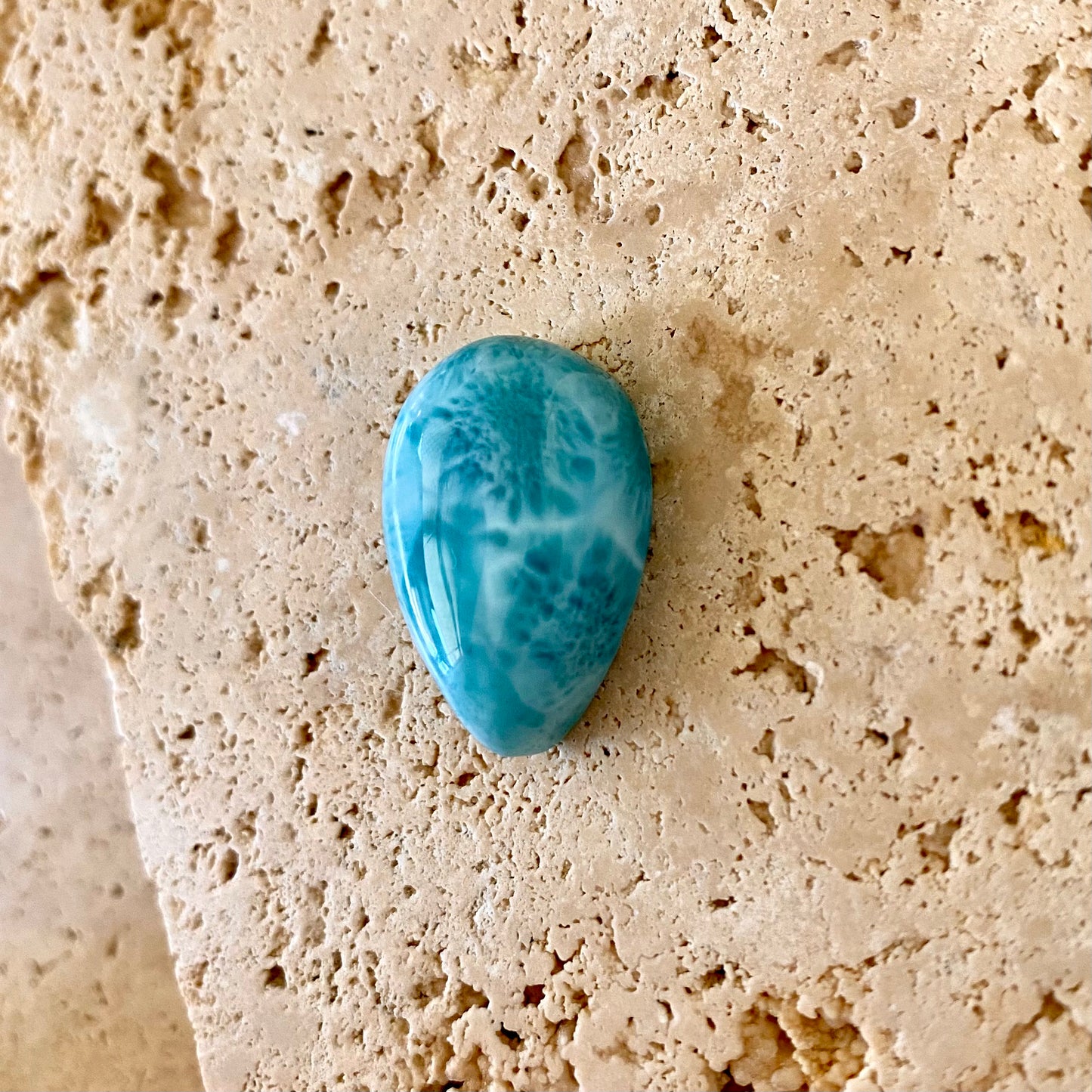 Larimar Cabochon #9