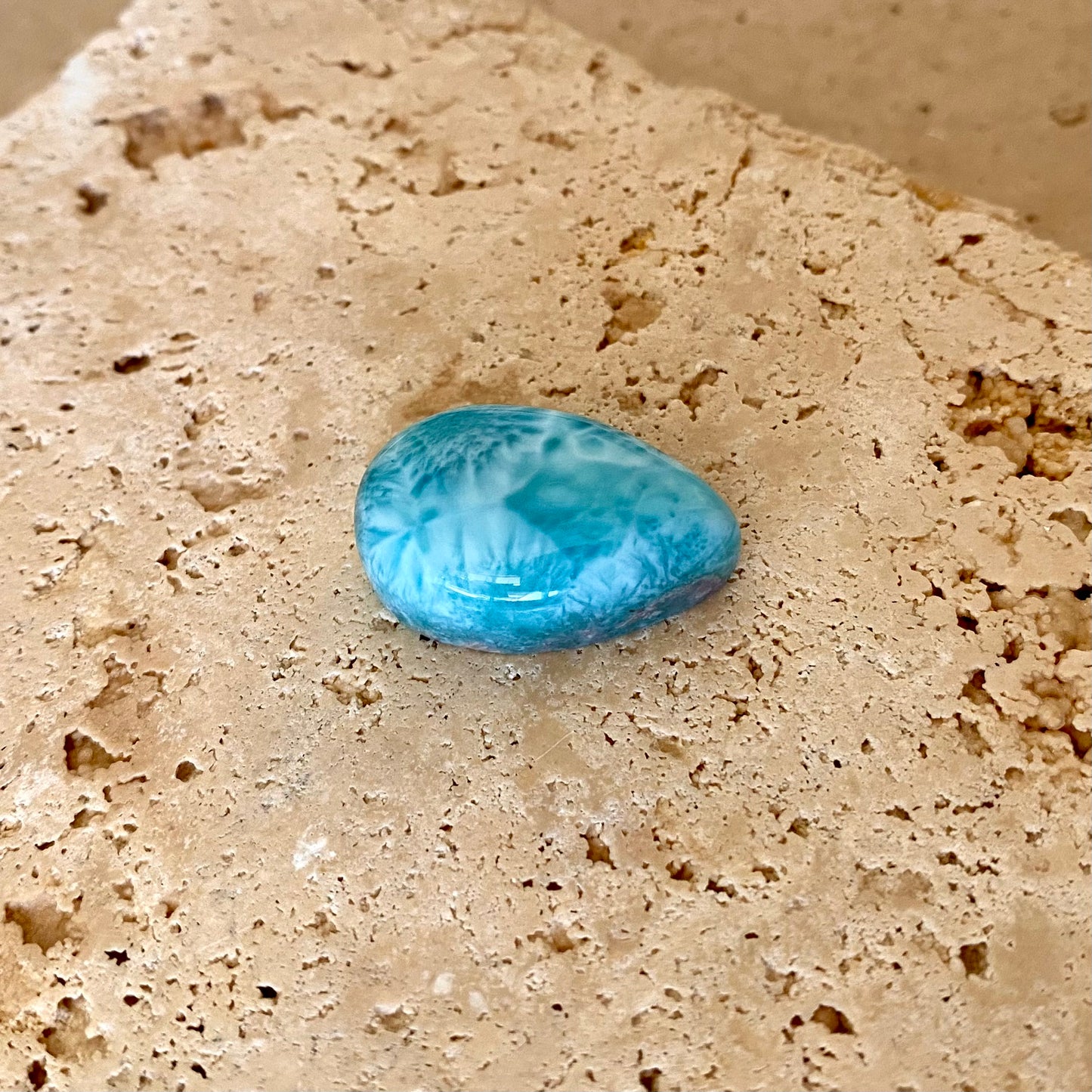 Larimar Cabochon #9