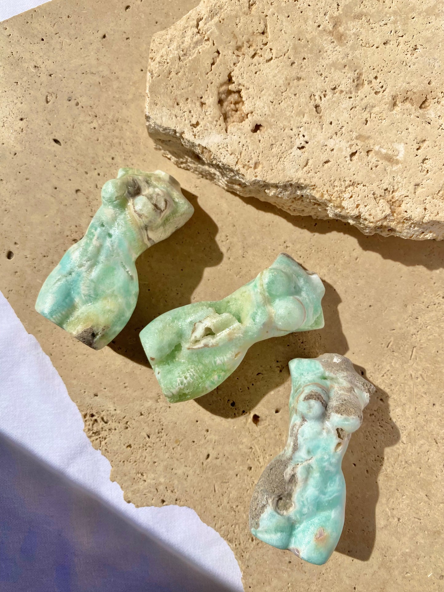 Hemimorphite goddess