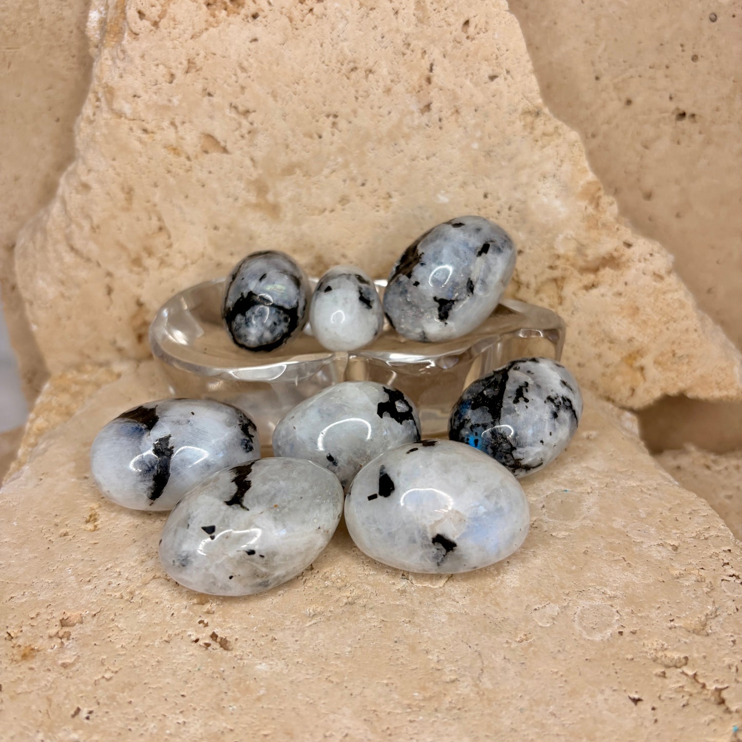 Rainbow Moonstone Tumble