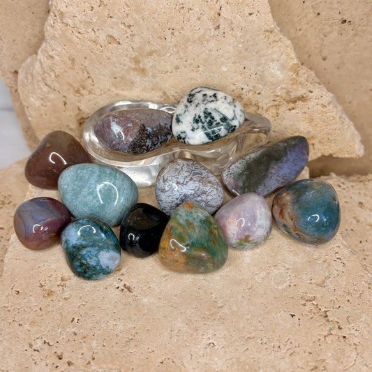 Indian Agate Tumble