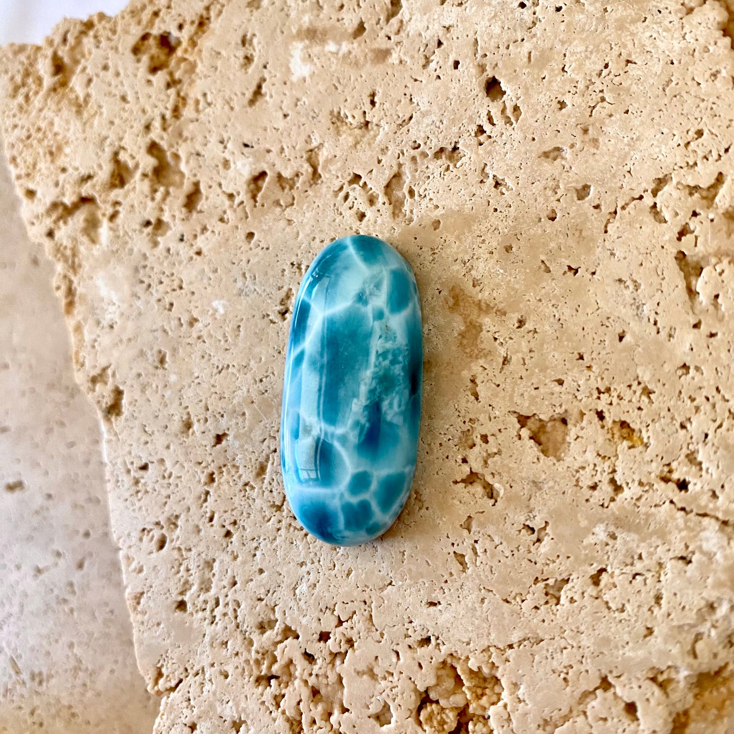 Larimar Cabochon #6