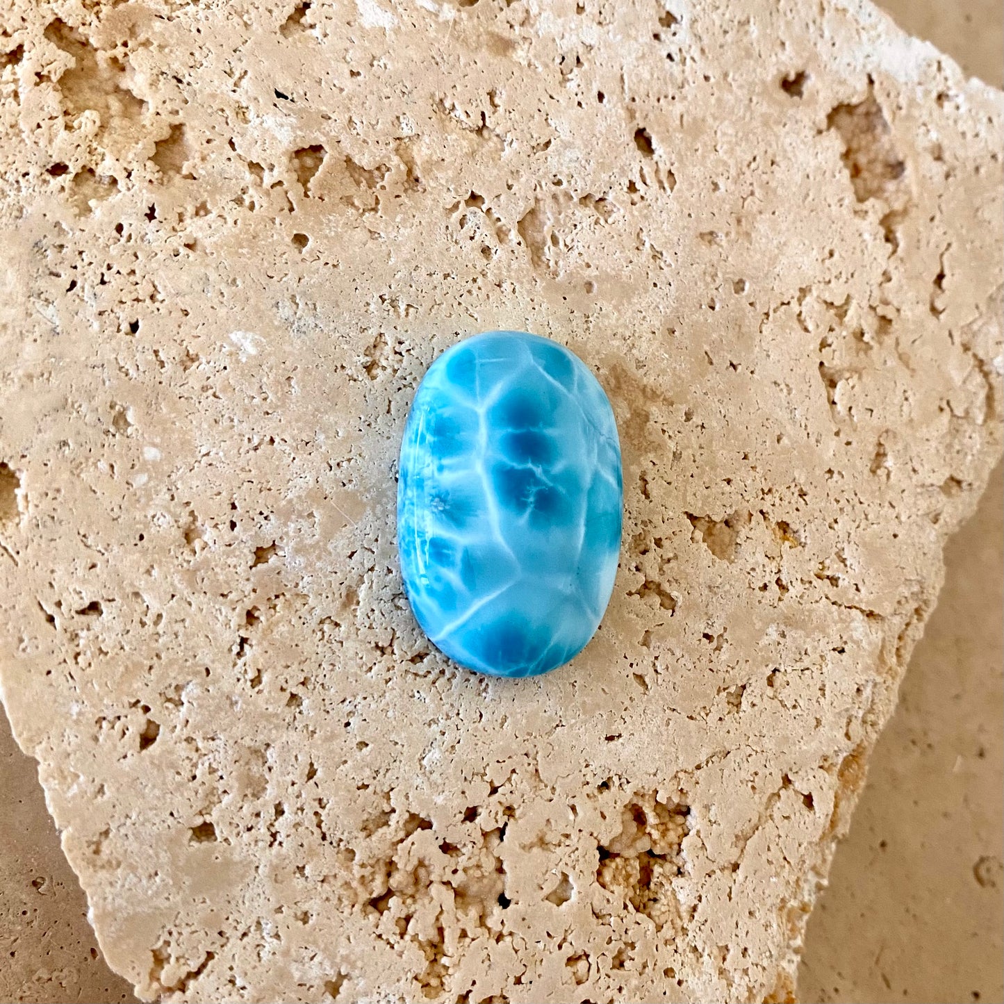 Larimar Cabochon #7