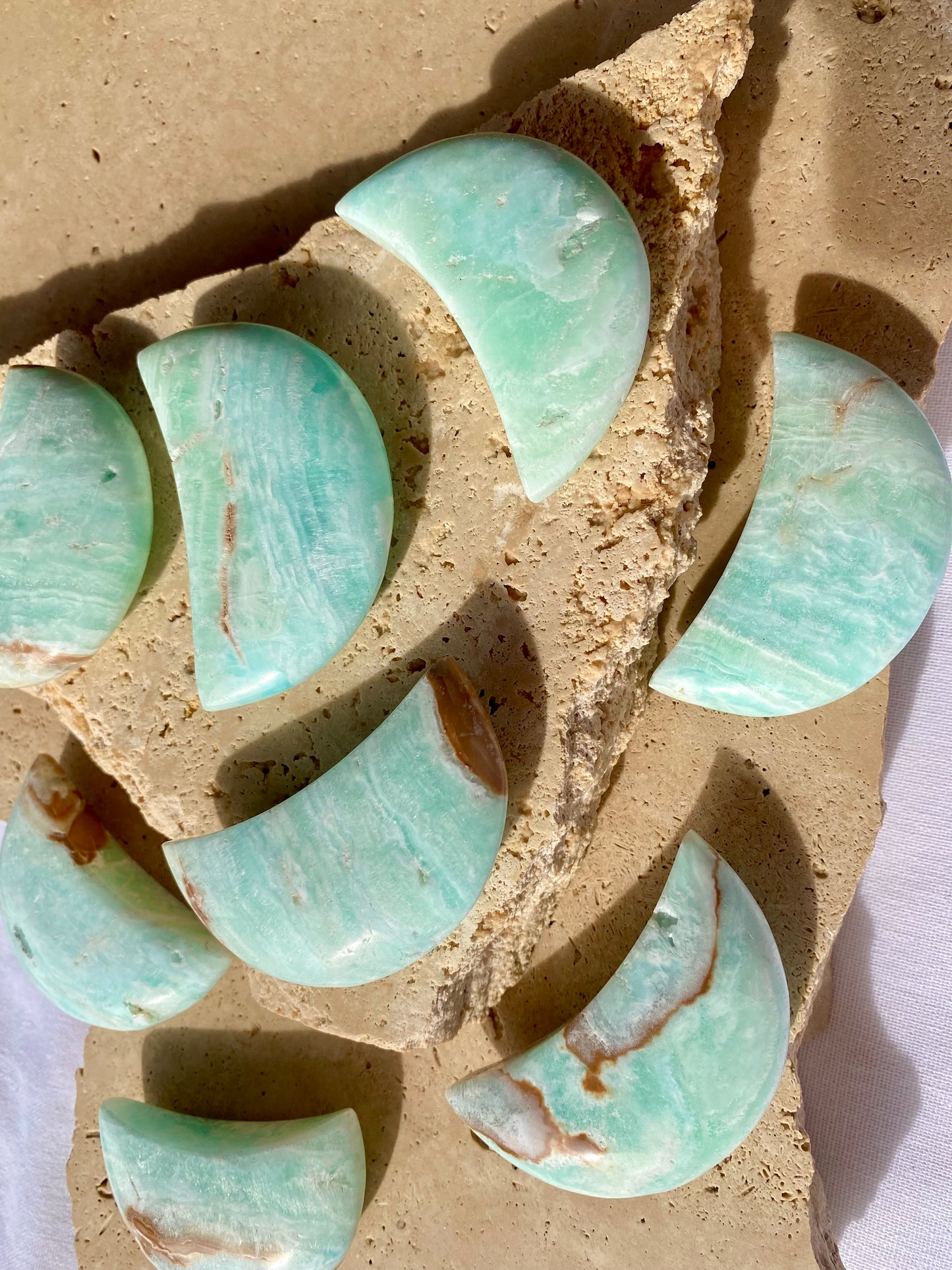 Caribbean Calcite Moon