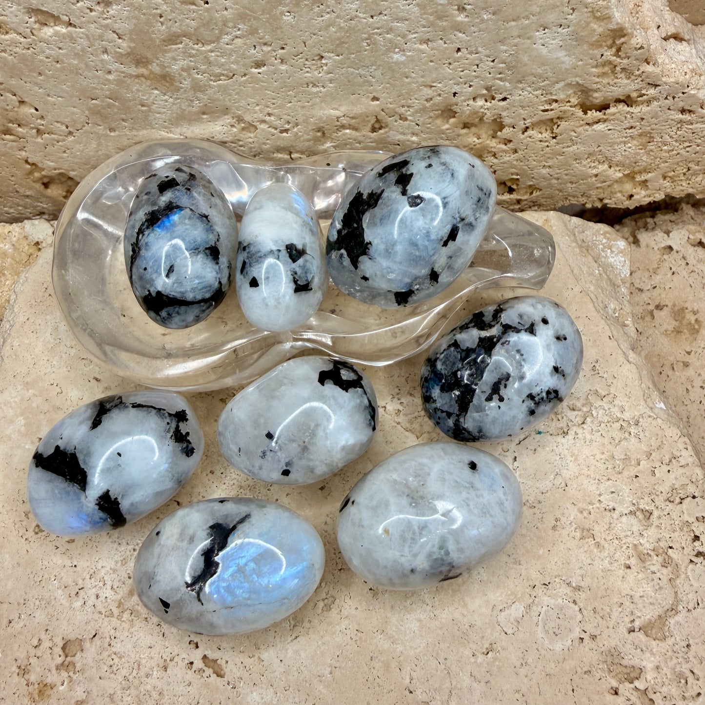 Rainbow Moonstone Tumble