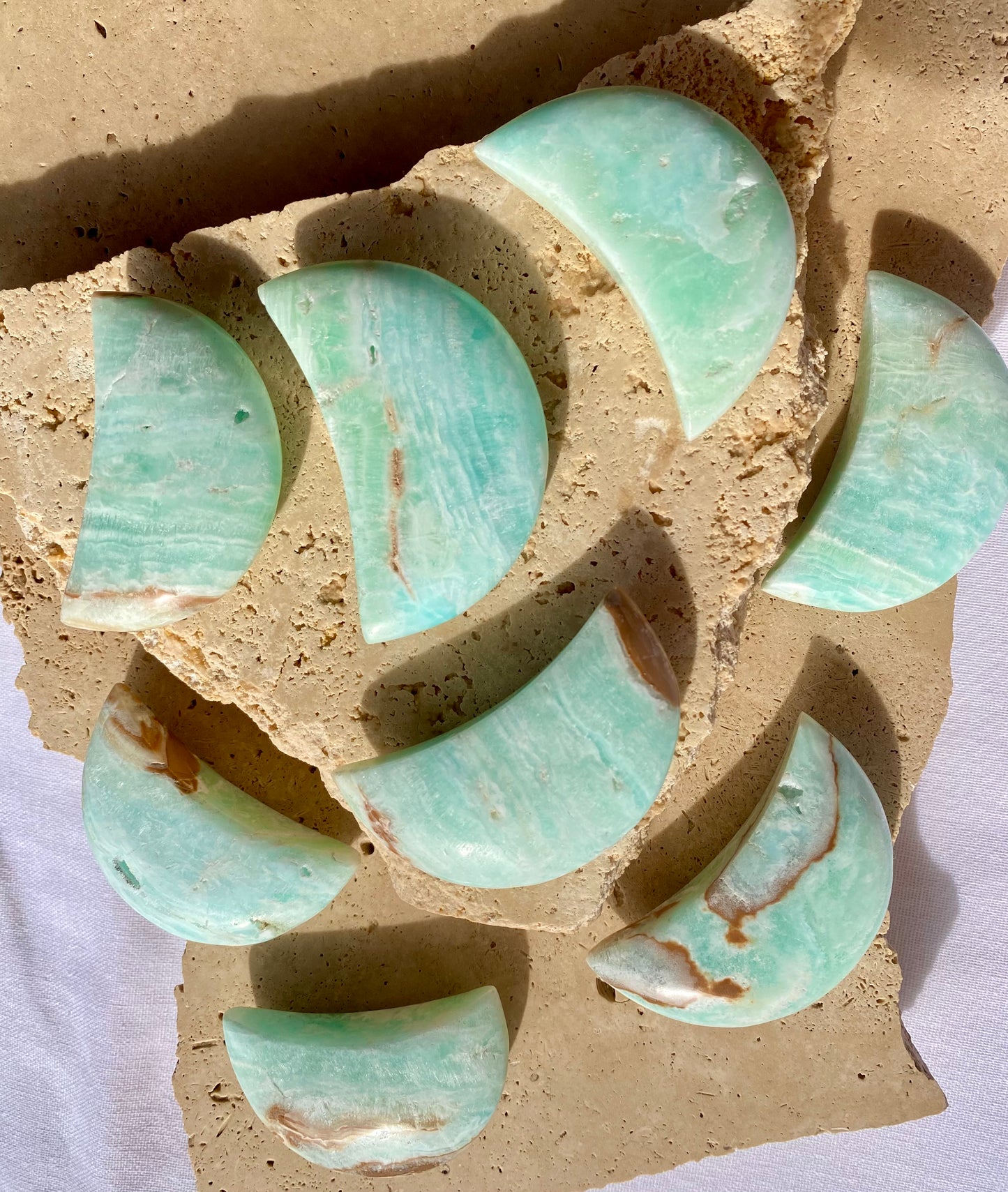 Caribbean Calcite Moon