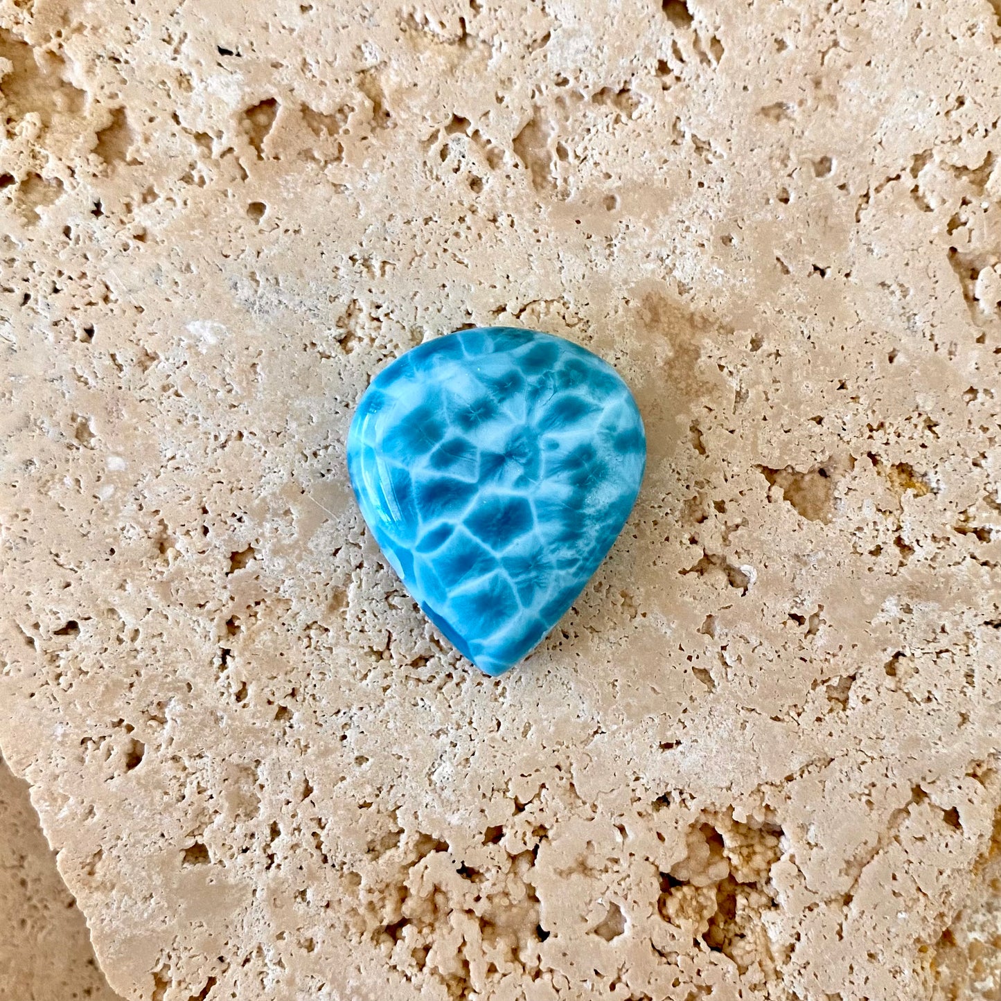 Larimar Cabochon #10