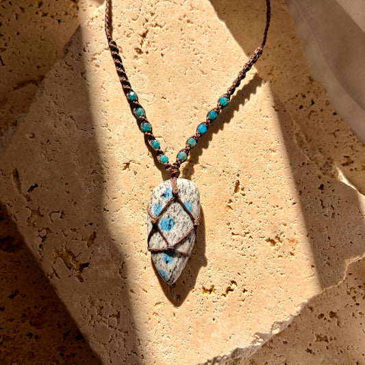 K2 Macrame necklace