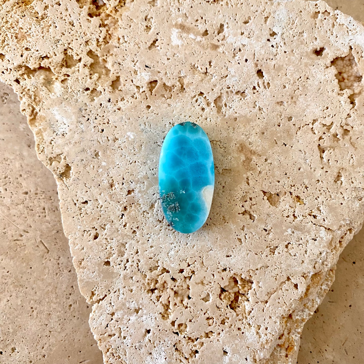 Larimar Cabochon #4